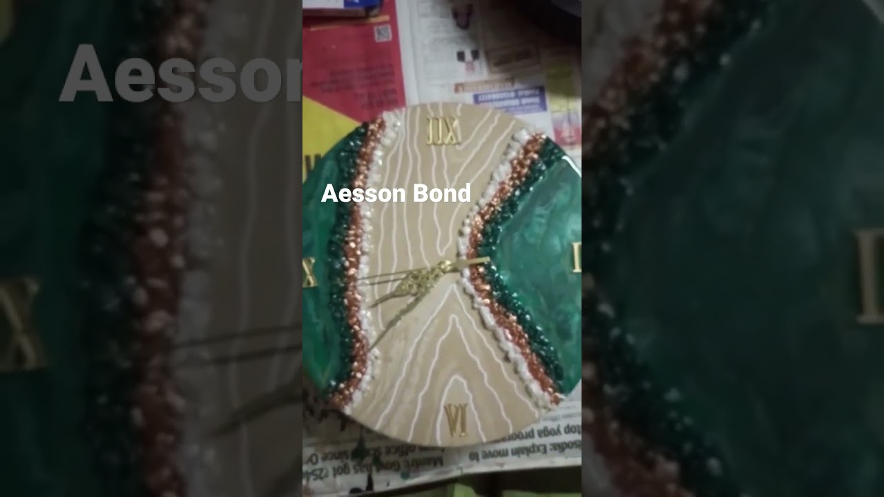 Aesson Bond MDF Art work epoxy resin and hardener (BaseCoat epoxy)