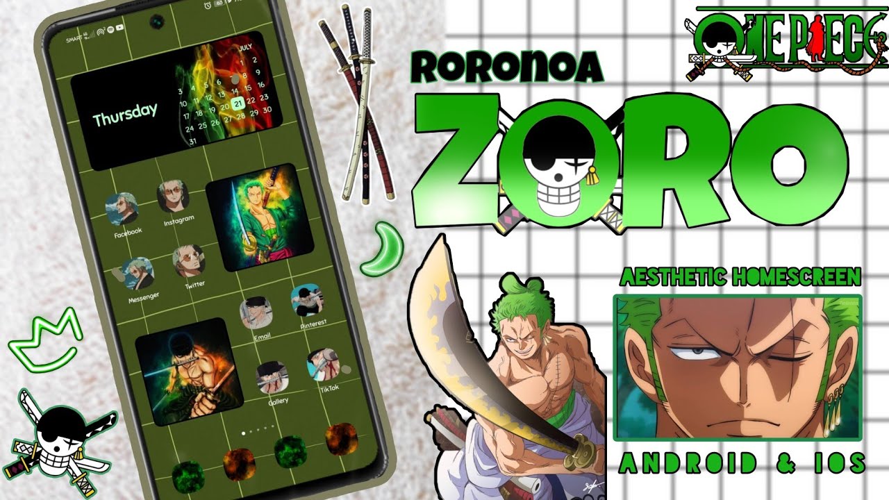 Aesthetic Phone 🐨🌿 One Piece 