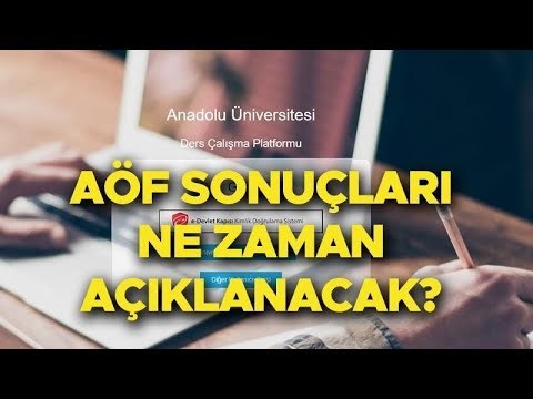 AÖF sınav sonuçları ne zaman açıklanacak? Açıköğretim (AÖF) ara sınav sonuçları hangi gün açıklanır?