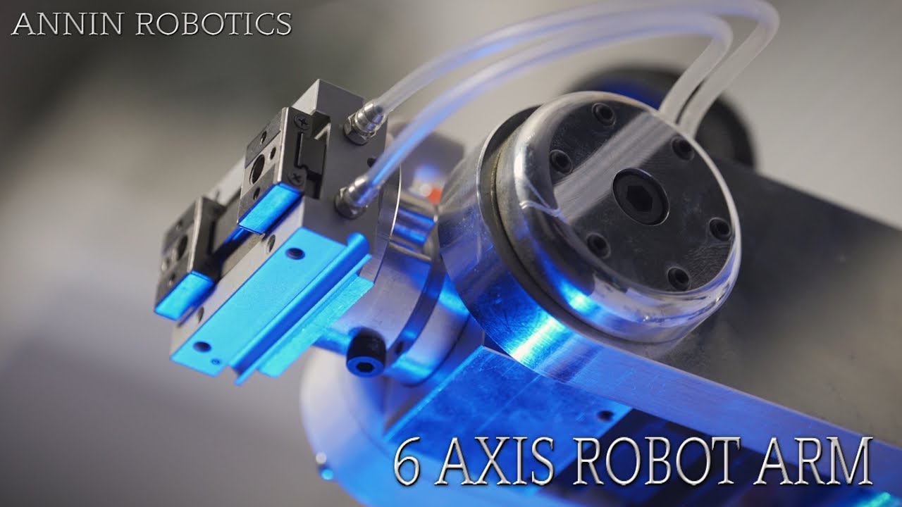 Affordable 6 Axis Desktop Robot Arm - educational & industrial DIY robot kit - Arduino controller