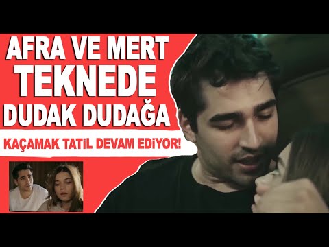 Afra Saraçoğlu ve Mert Ramazan Demir aşkı belgelendi mi? Aşıklar dudak dudağa yakalandı!