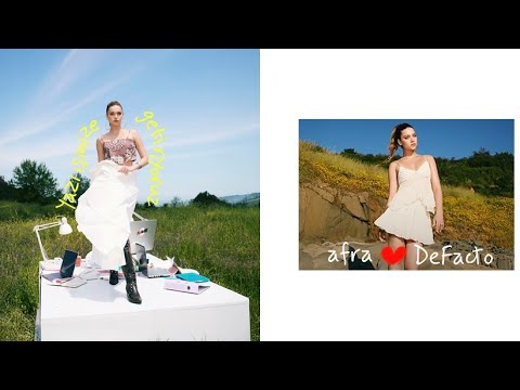 Afra Saraçoğlu x DeFacto ile Yazı Getiriyoruz!