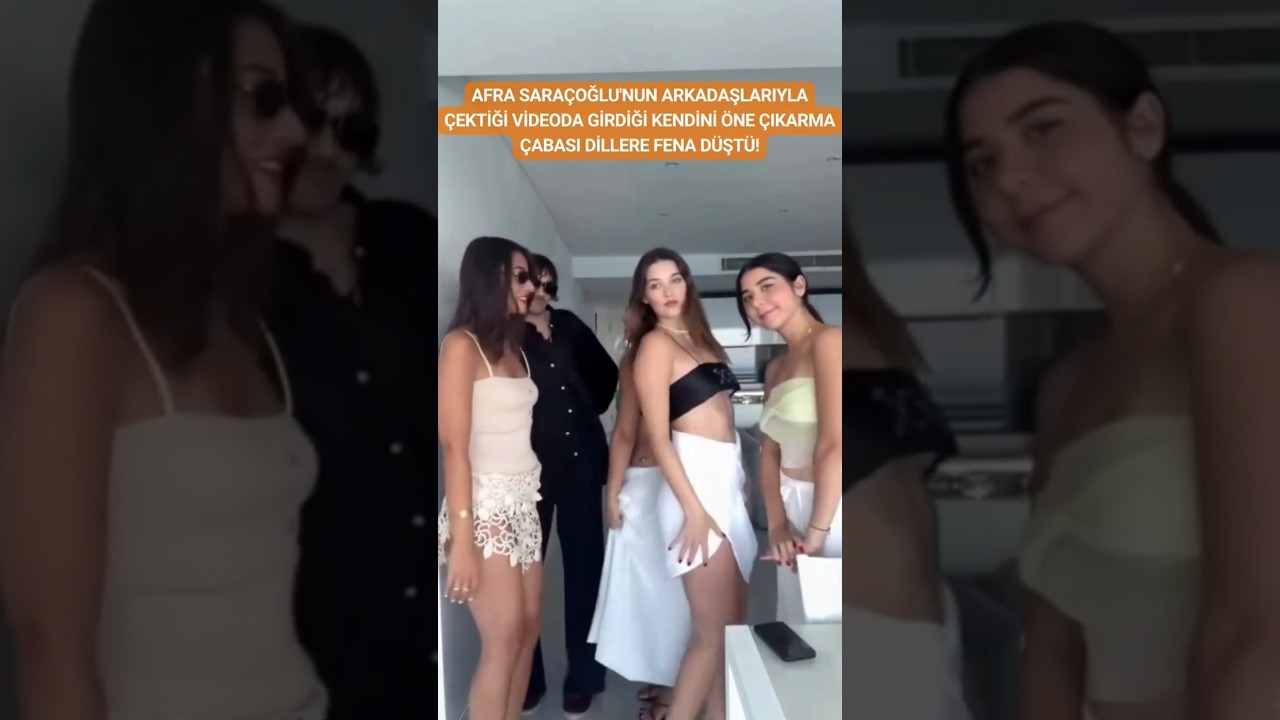 Afra Saraçoğlu'nun öne çıkma çabası gündem oldu...#afrasaraçoğlu #afrasaracoğlu #mertramazandemir