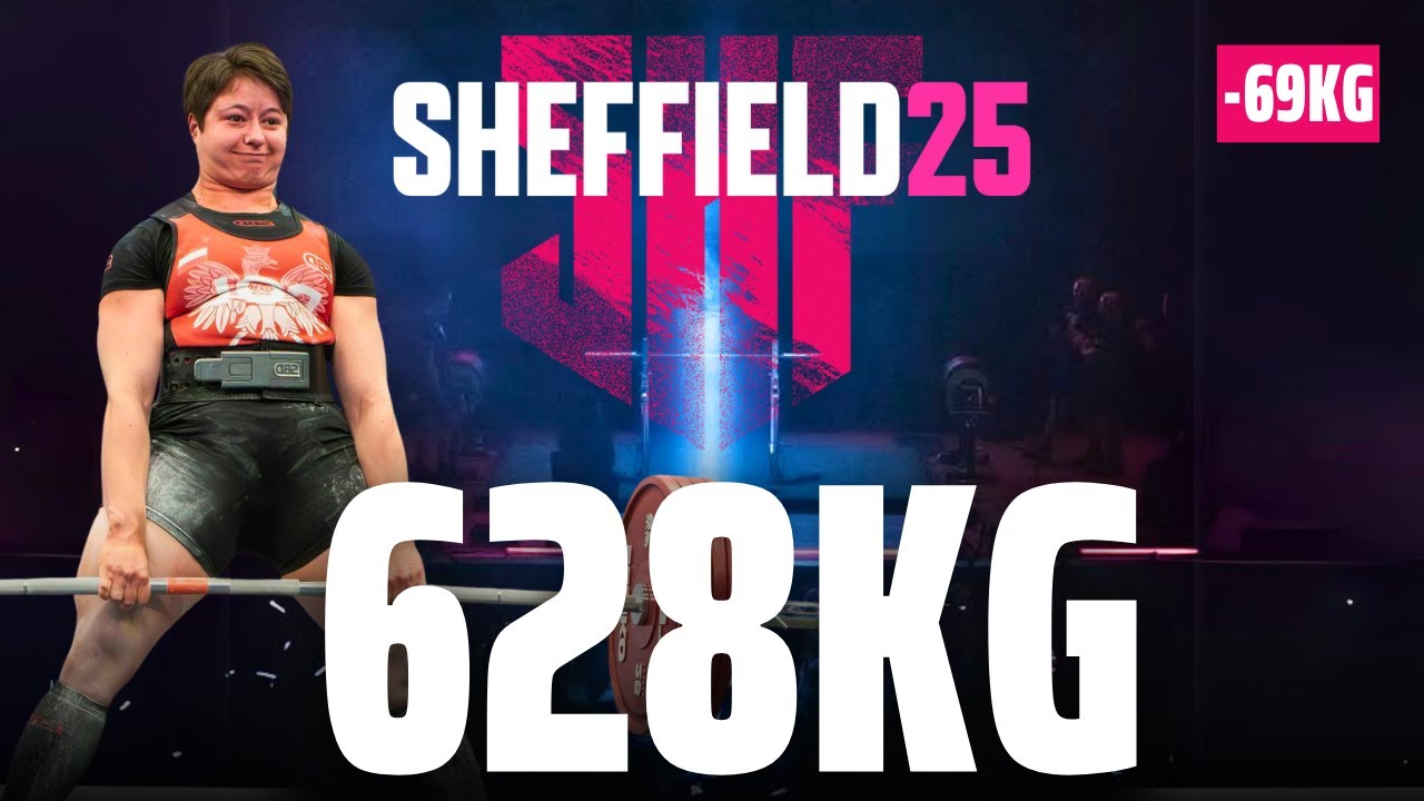 Agata Sitko -69 | 628kg Total | Sheffield 2025