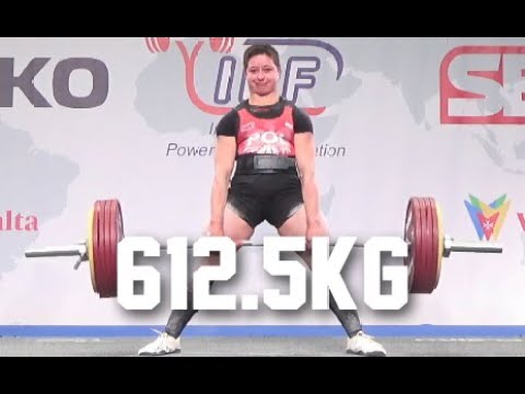 Agata Sitko POL | 1st Place 612,5kg Total | 69kg Class  | IPF Worlds 2025