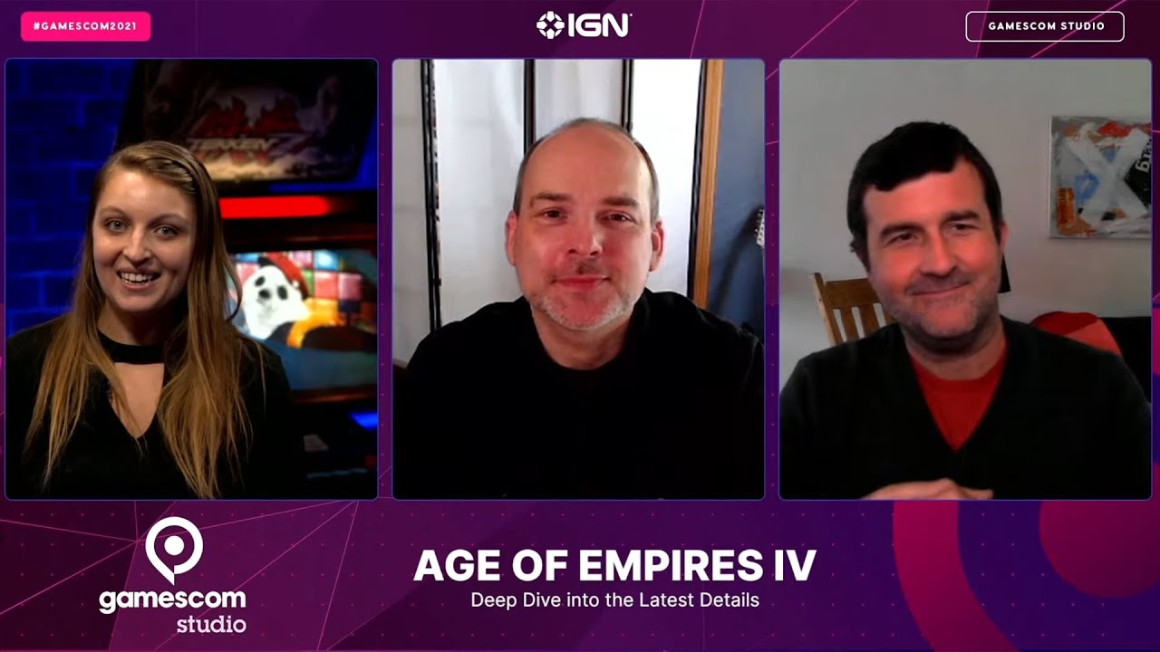 Age of Empires IV - Gamescom 2021 - Interview with Adam Isgreen and Quinn Duffy