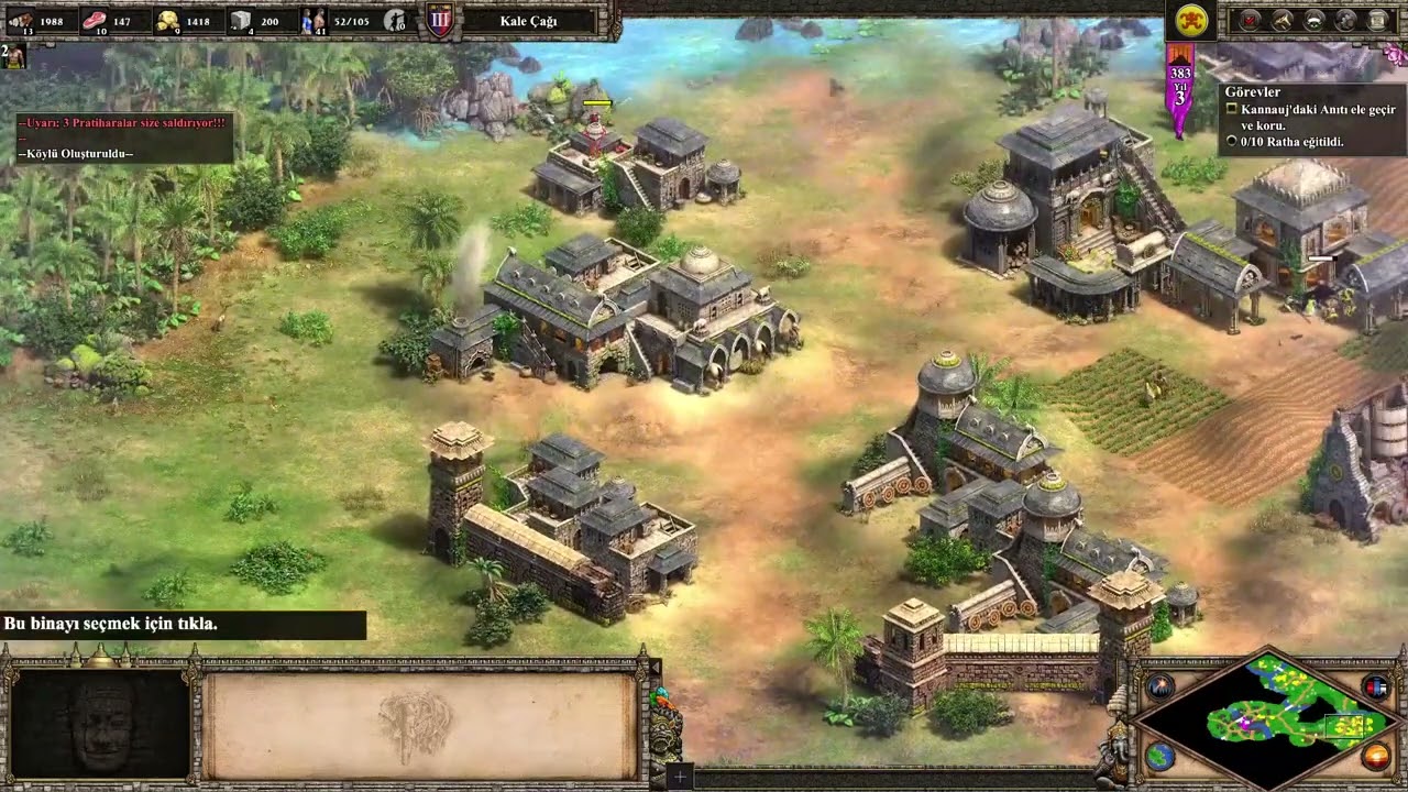 AGE OF EMPİRES 2 BÖLÜM 101 TUTKU