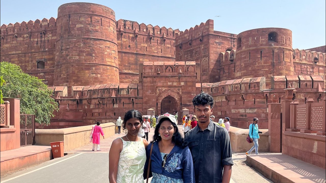Agra fort by C3 || Mughal fort || Lal Qila || Qila-I-Akbari || Agra’s Red Fort by C3