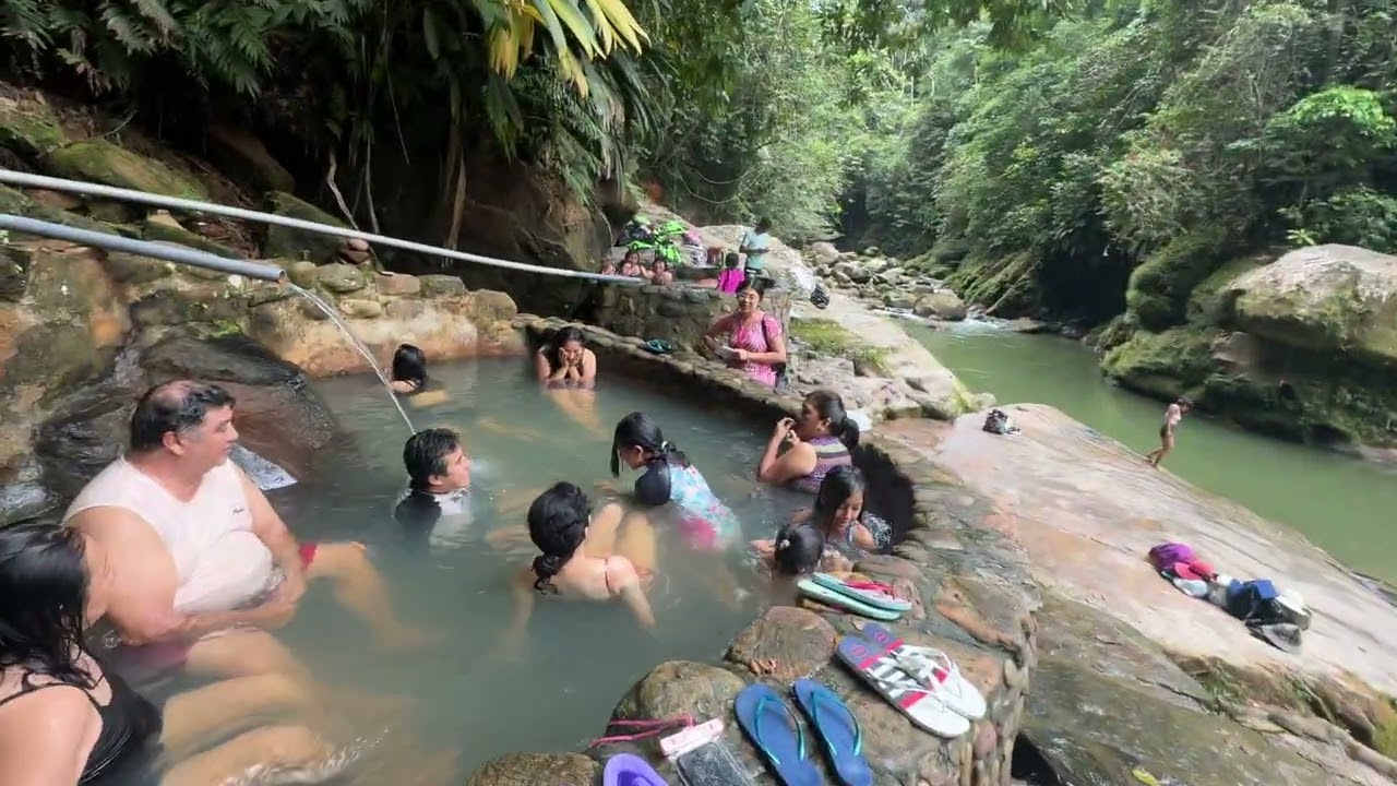 AGUAS TERMALES - CASCADA CARPISHUYACU