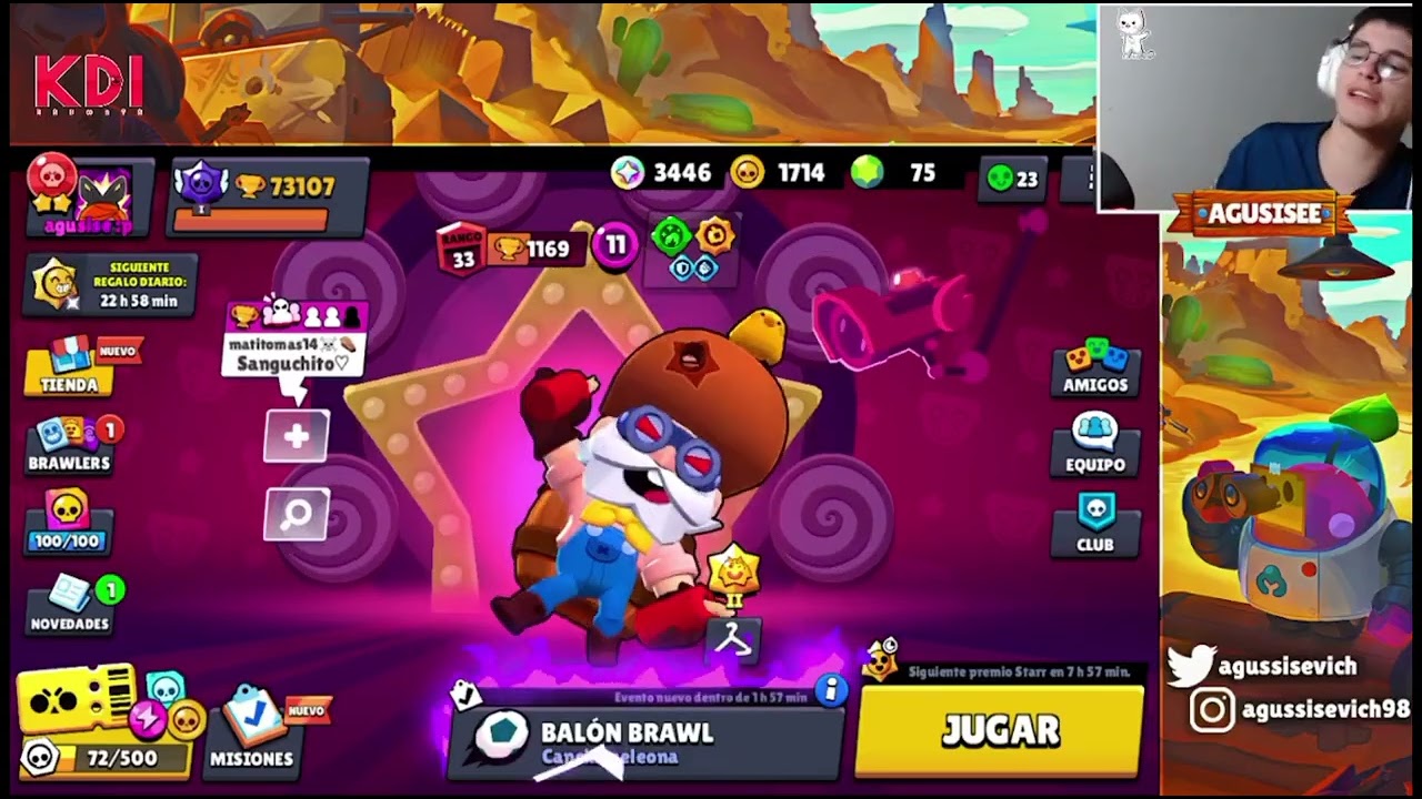 AGUSISE ANTOJADO 🥵 | MEJORES MOMENTOS DE STREAMERS DE BRAWL STARS #1