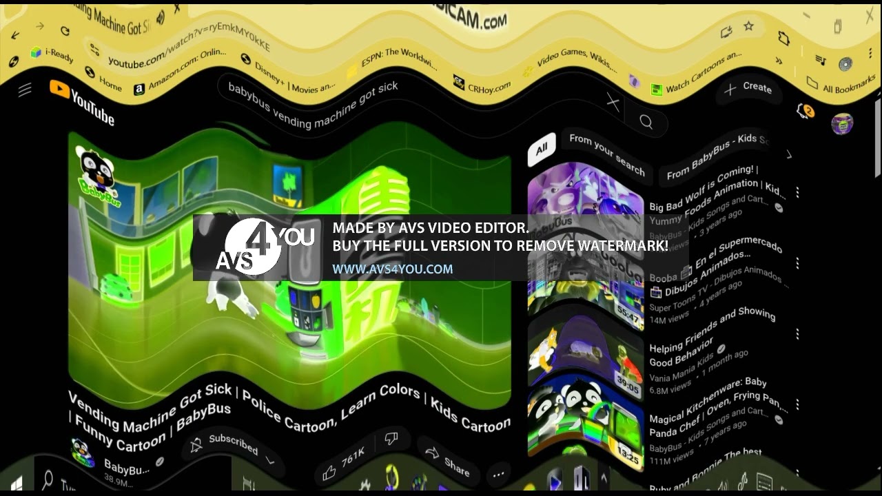 Ah The Vending Machine is Broken Effects Sponsored by Preview 2 Effects