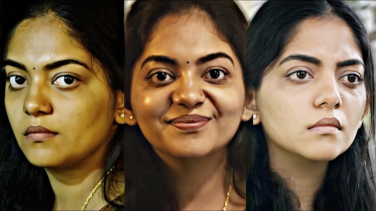 Ahaana Krishna Face Closeup Edit | Vertical HD 4K Video | Adi | Malayalam Actress | Face Love