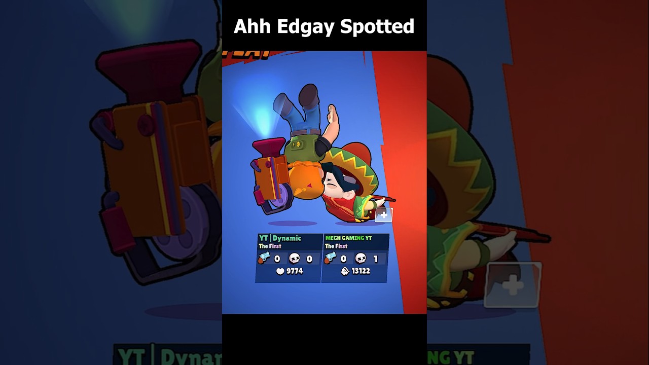Ahh Edgar 🥵! #brawlstars #shorts