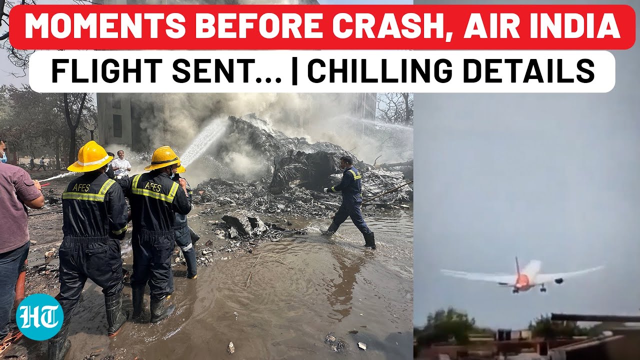 Ahmedabad Plane Crash: This Happened On Air India Flight Moments Before Horror; Pilot Sent Urgent...