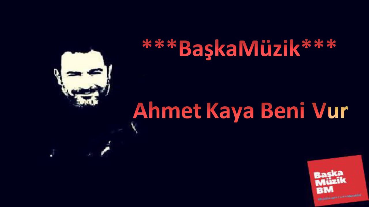 Ahmet Kaya Beni Vur Akustik Karaoke