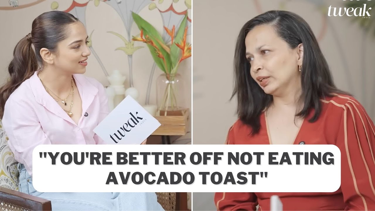 Ahsaas Channa and Rujuta Diwekar discuss the ultimate hack to eating healthy | Tweak India