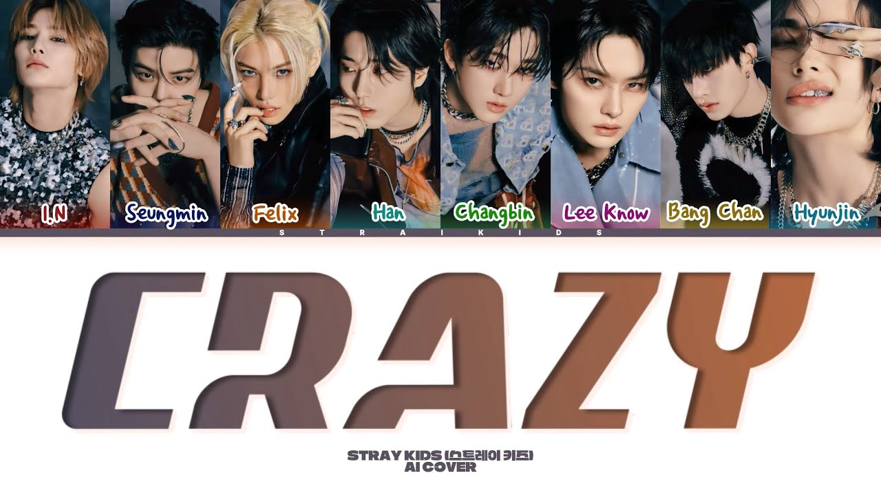 [AI COVER] Stray Kids - “CRAZY” (Original by LE SSERAFIM)