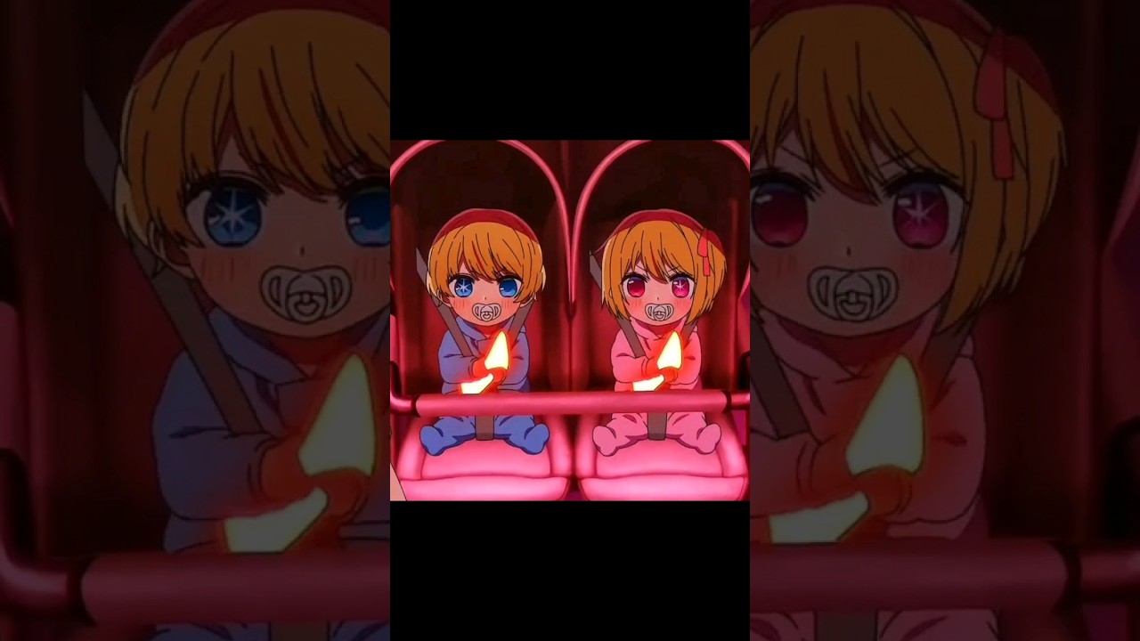 Ai Hoshino Twins Cute Moments 💜 #anime #shorts #oshinoko