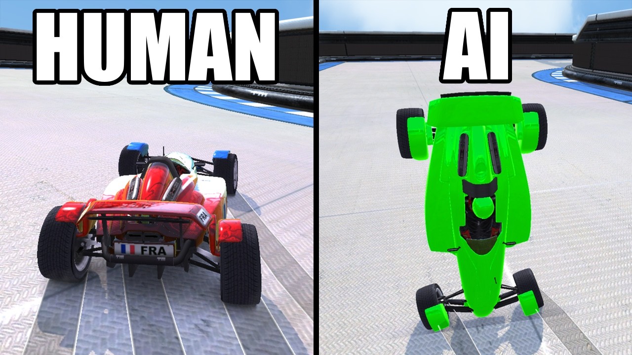 AI learns to exploit a glitch in Trackmania