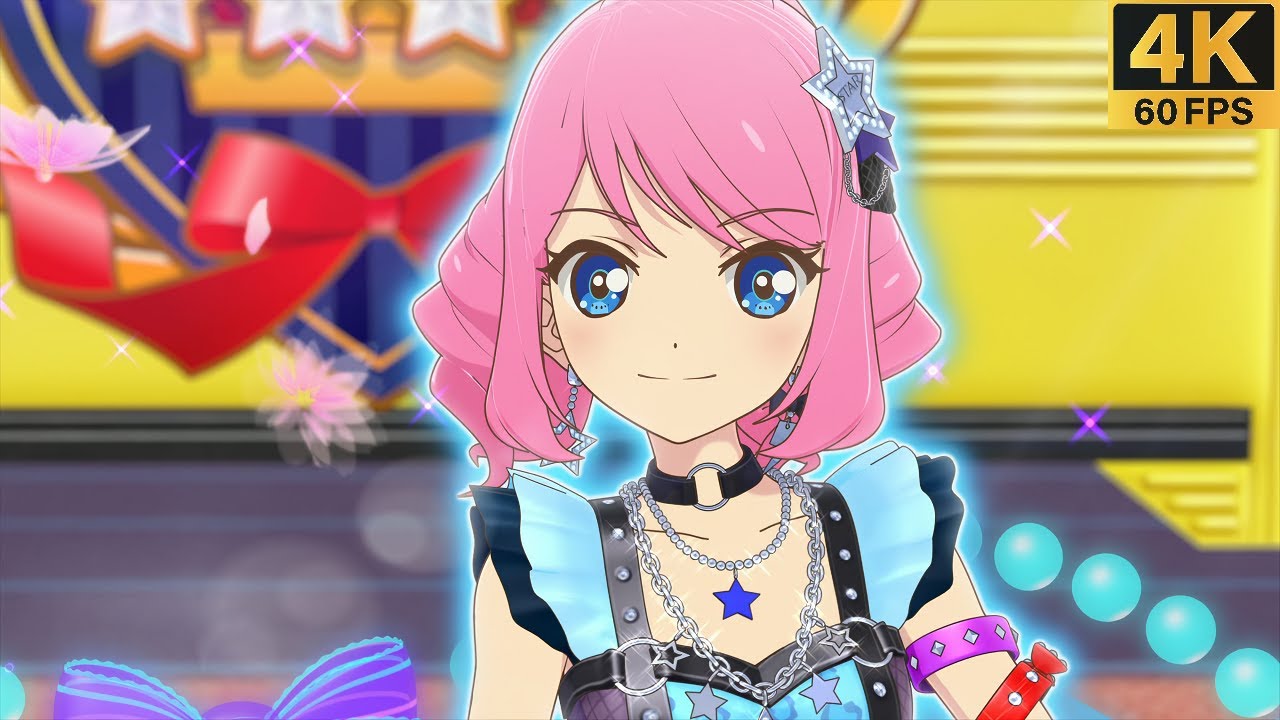 Aikatsu Stars! ✾Aqua Starry Rock Coord ❖ Laura ✵ 1, 2, Sing for You! ✵【 Master 4K 】