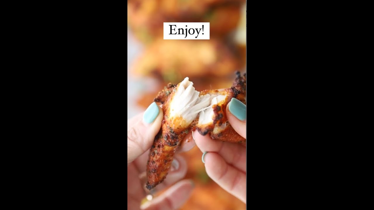 Air Fryer Chicken Tenders - No Breading!