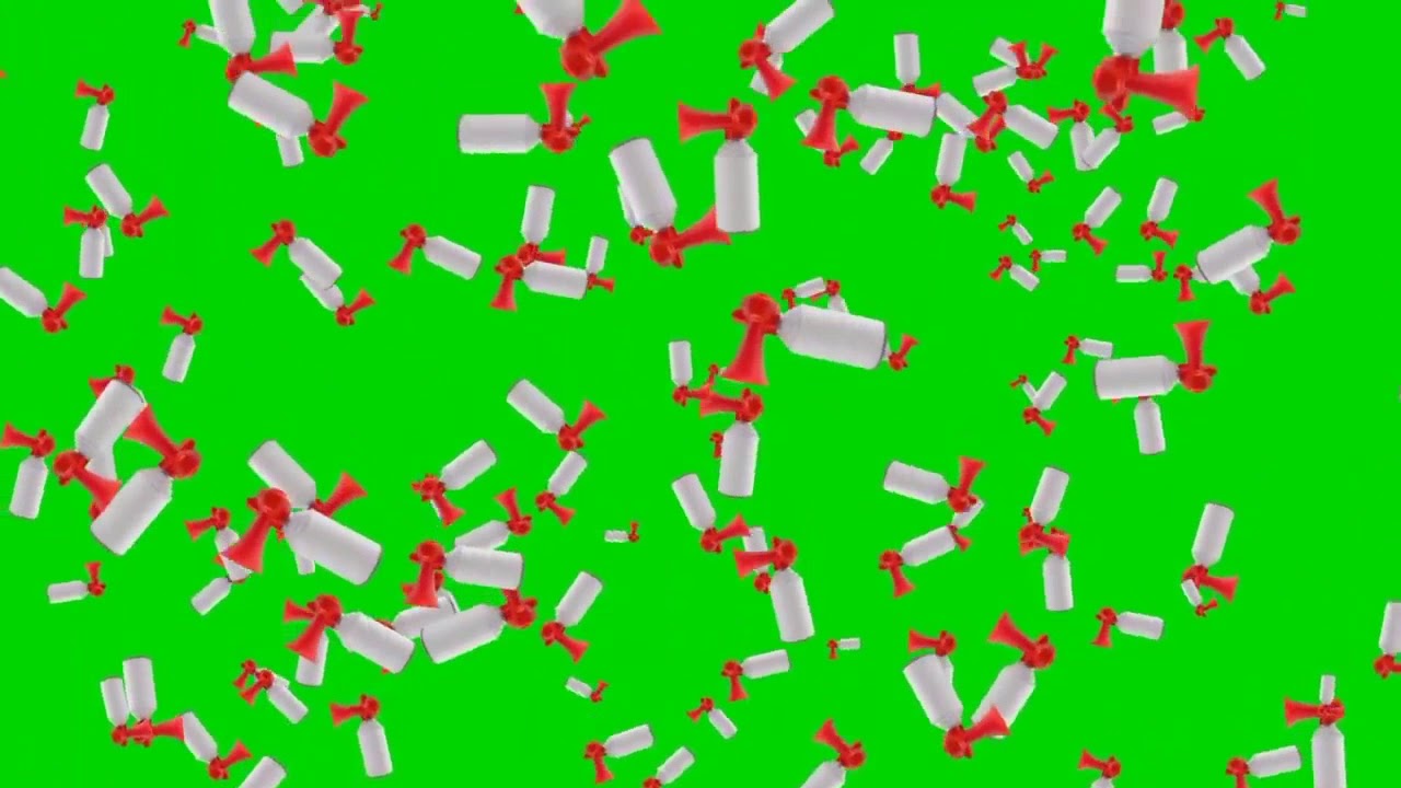 AIR HOAN RAINING Green screen