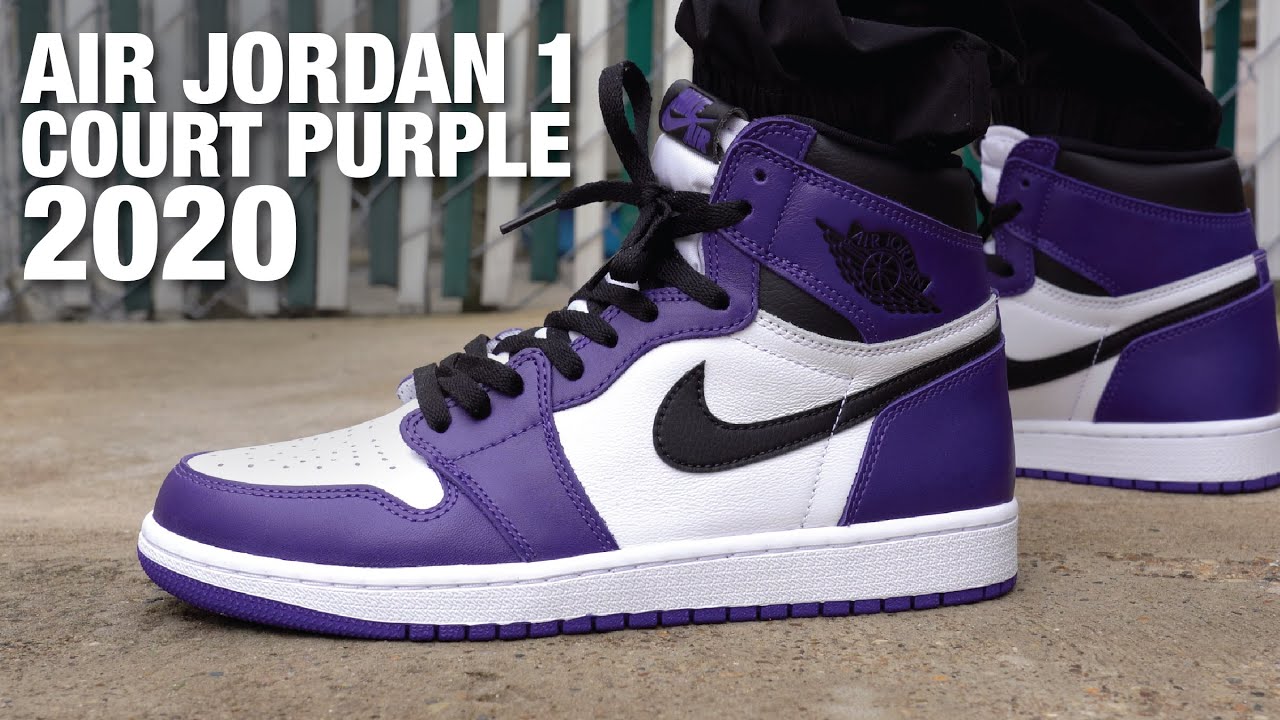 Air Jordan 1 Court Purple 2020 Review & On Feet