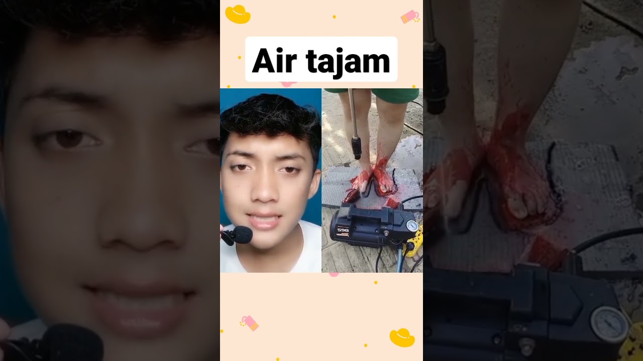 air tajam bikin berdarah‼️😳#shorts #viral
