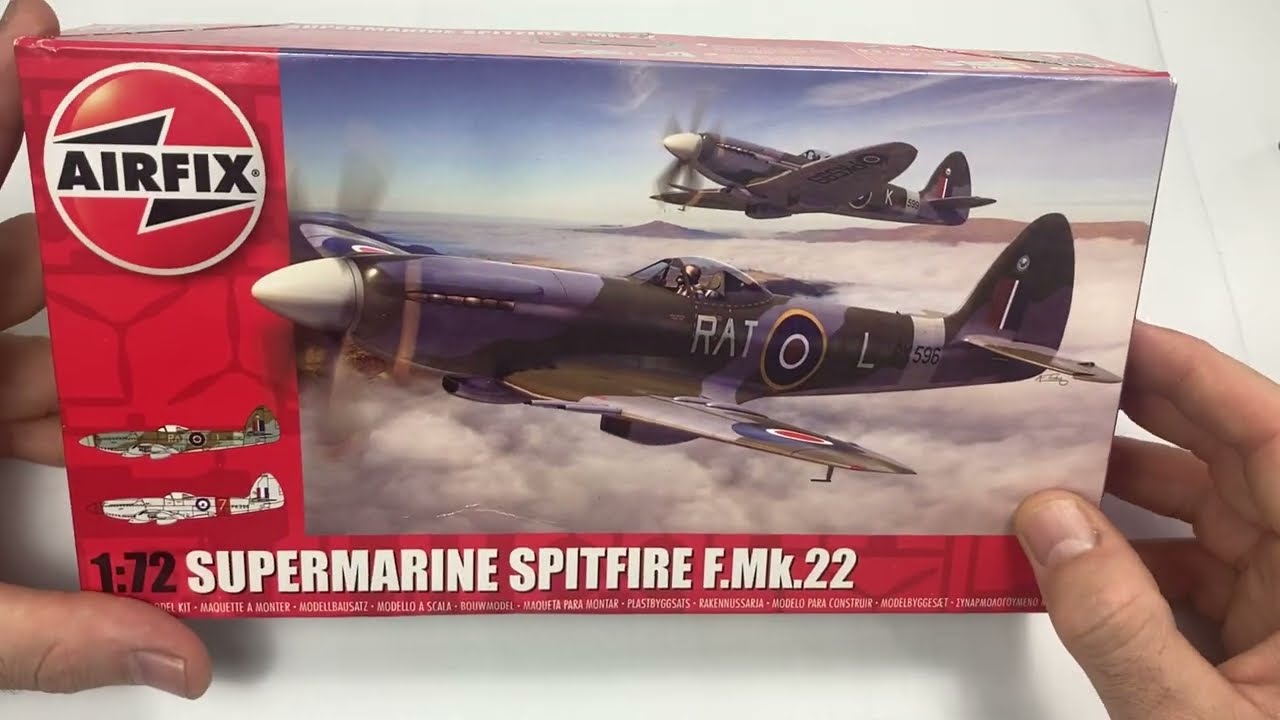 Airfix 1/72 Spitfire F.Mk.22 Review