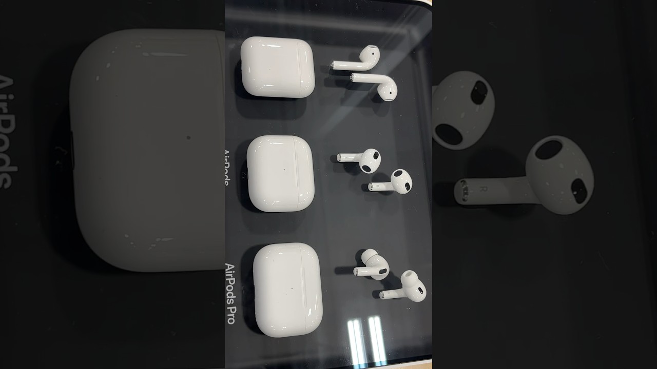 AirPods 2 vs AirPods 3 vs AirPods Pro