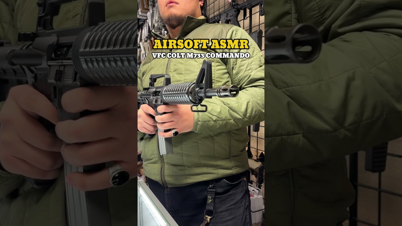 Airsoft Gas Blowback Rifle ASMR
