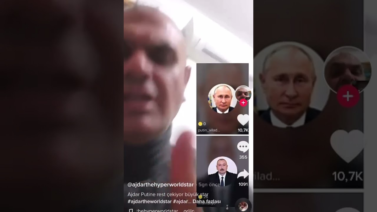 Ajdar putin ve aliyevle AYYILDIZ  Tim Hakkında  konuşursa 😂😂