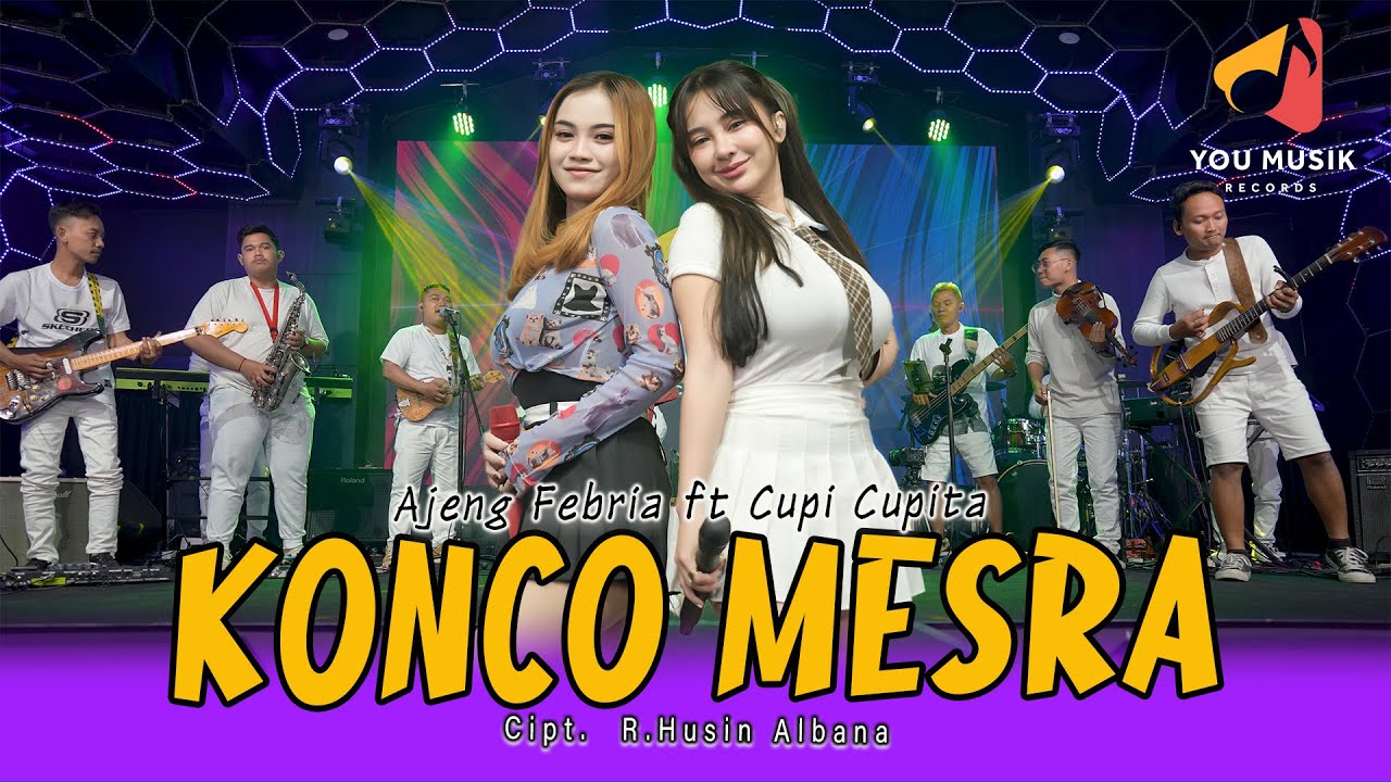 AJENG FEBRIA ft CUPI CUPITA - KONCO MESRA |  Esek Esek Esek | Official Live Music video