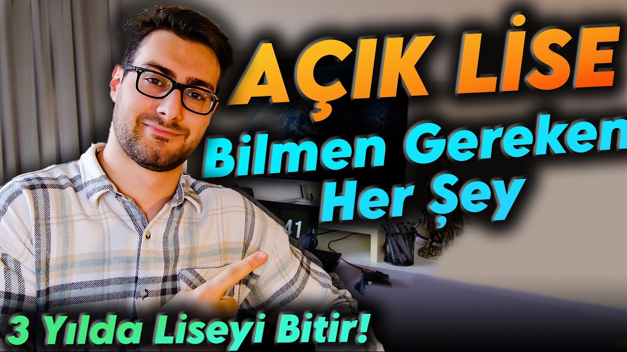 Açık Lise' ye Geçmek Mantıklı mı? | Açık Lise DİKKAT Etmen Gerekenler!