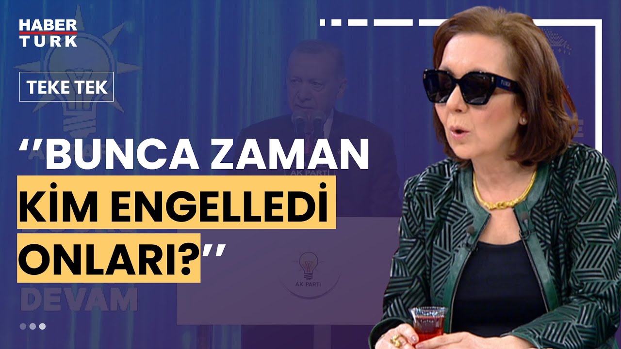 AK Parti'nin beyannamesine ne diyor? Teke Tek'te Prof. Dr. Serap Yazıcı yanıtladı