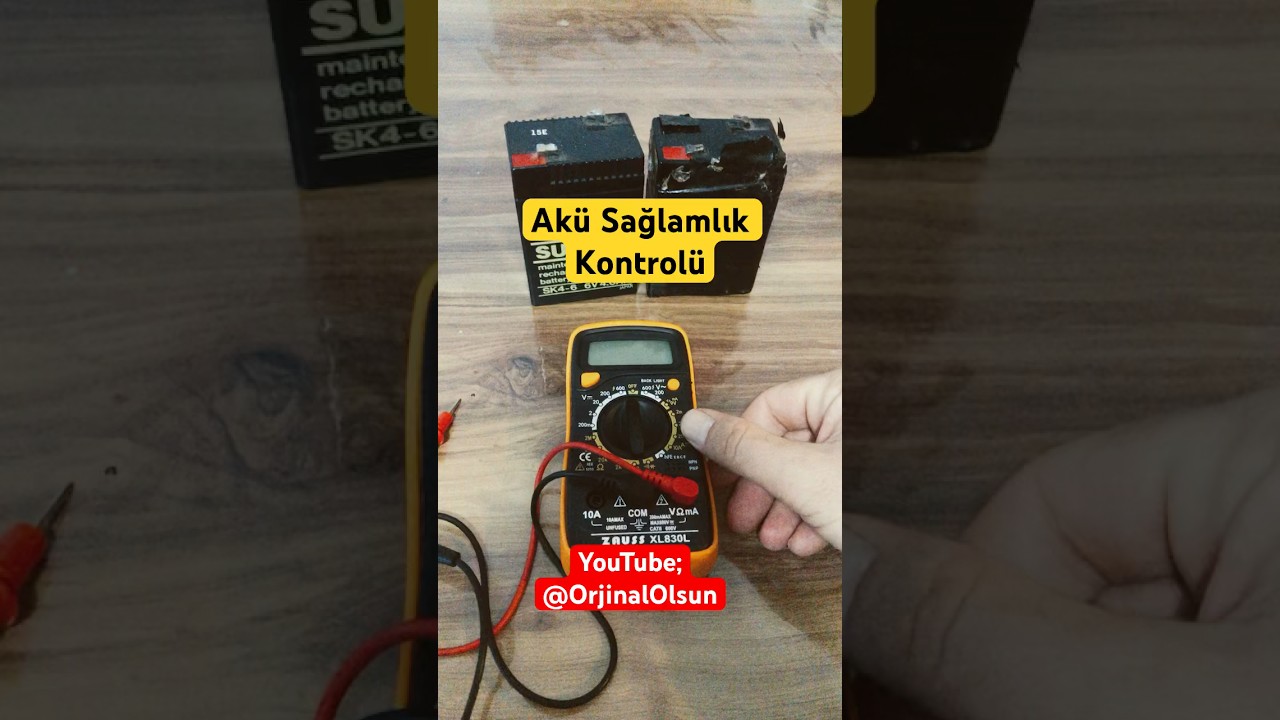 Akü Sağlamlık Kontrolü
