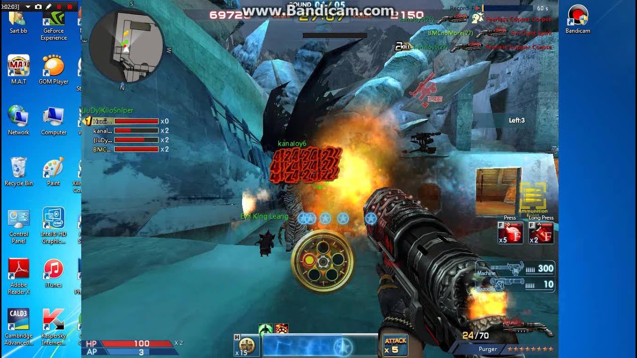 AK2 Online Mummy 3 Level Hell Gun Star 8 Surger