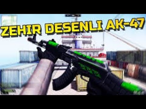 AK-47 ZEHİR DESENİ İLE OYNADIM!! (Zula)