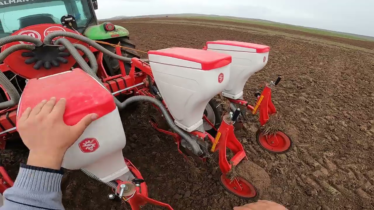 ŞAKALAK 5’li HAVALI MİBZER İLE AYÇİÇEĞİ EKİYORUM DEUTZ FAHR 5100G