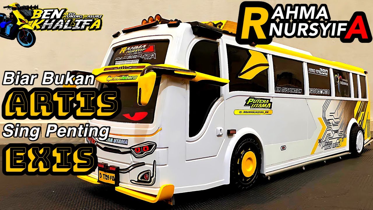 AKHIRNYAAA RAHMA NURSYIFA RILIS‼‼MINIATUR BUS JB3 GANTENG