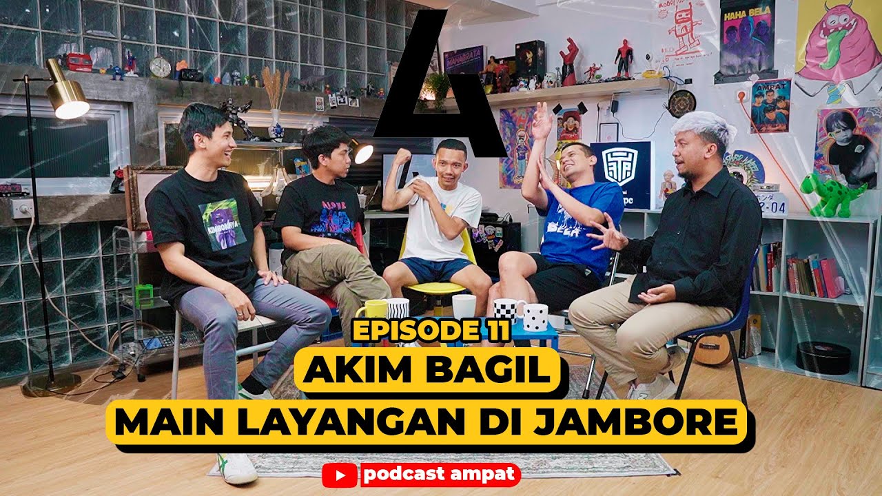 AKIM BAGIL YANG LUCU BANGET DI JAMBORE!