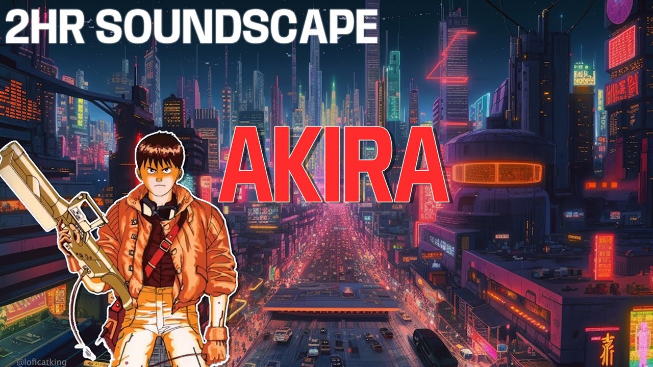 AKIRA ♫ 2hr Soundtrack in Neo-Tokyo | Kaneda's Theme | Cyberpunk Vibes To Get You Through Your day