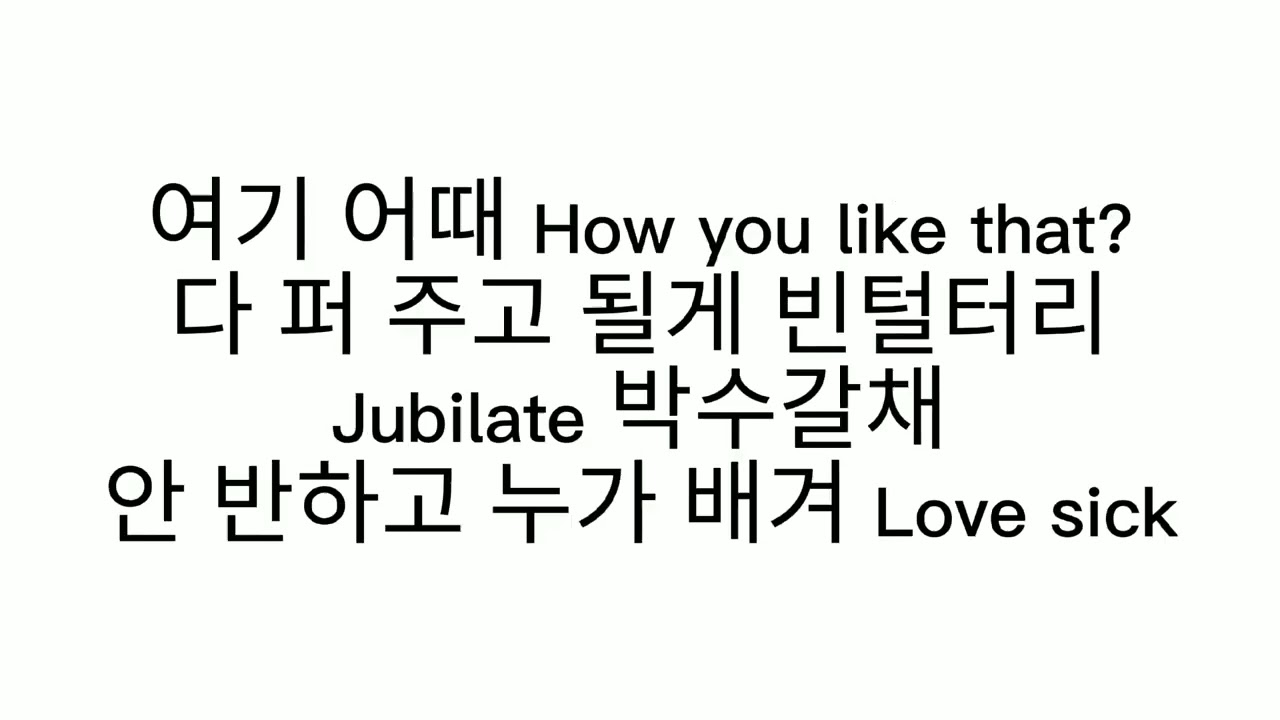 AKMU (악뮤) - LOVE LEE Hangul Lyrics 가사