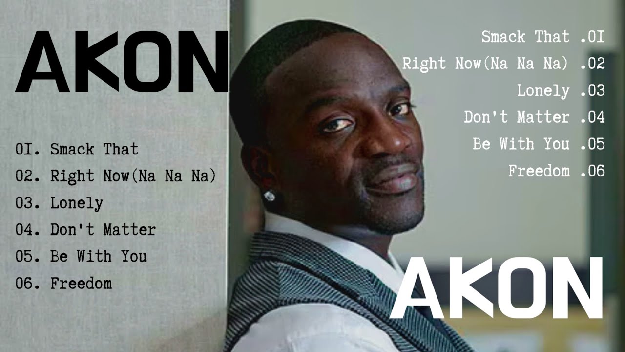 AKON PLAYLIST HITS SONG 2025  #akon #raphiphop​ #rnbmix #music