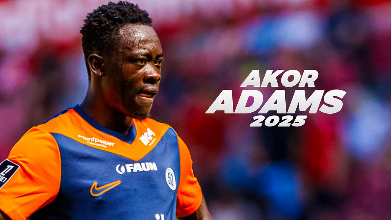 Akor Adams is a Powerful Striker 🇳🇬 | 2025ᴴᴰ
