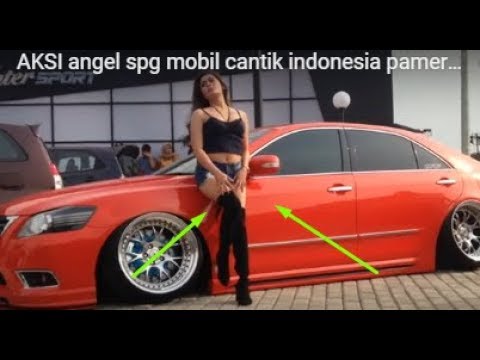 AKSI Angel Spg Mobil Cantik Indonesia Pameran Mobil Mewah Di Bsd Tangerang Intersport
