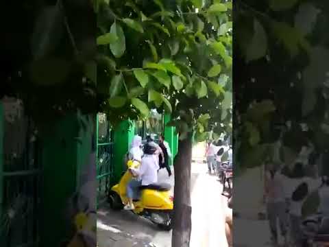Aksi konvoi kelulusan siswa SMA/K di Yogyakarta