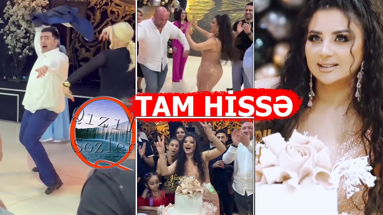 Aktrisa Xəyalə Quliyevanın təmtəraqlı ad günündən görüntülər - TAM HİSSƏ