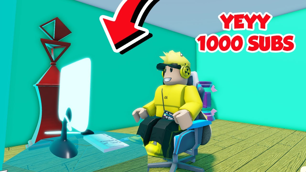 AKU MAIN YOUTUBER SIMULATOR LAGI DI ROBLOX!!!