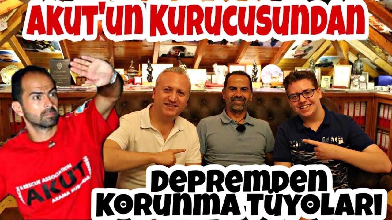 AKUT'UN KURUCUSU EFSANE NASUH MAHRUKİ'DEN DEPREMDEN KORUNMA TÜYOLARI